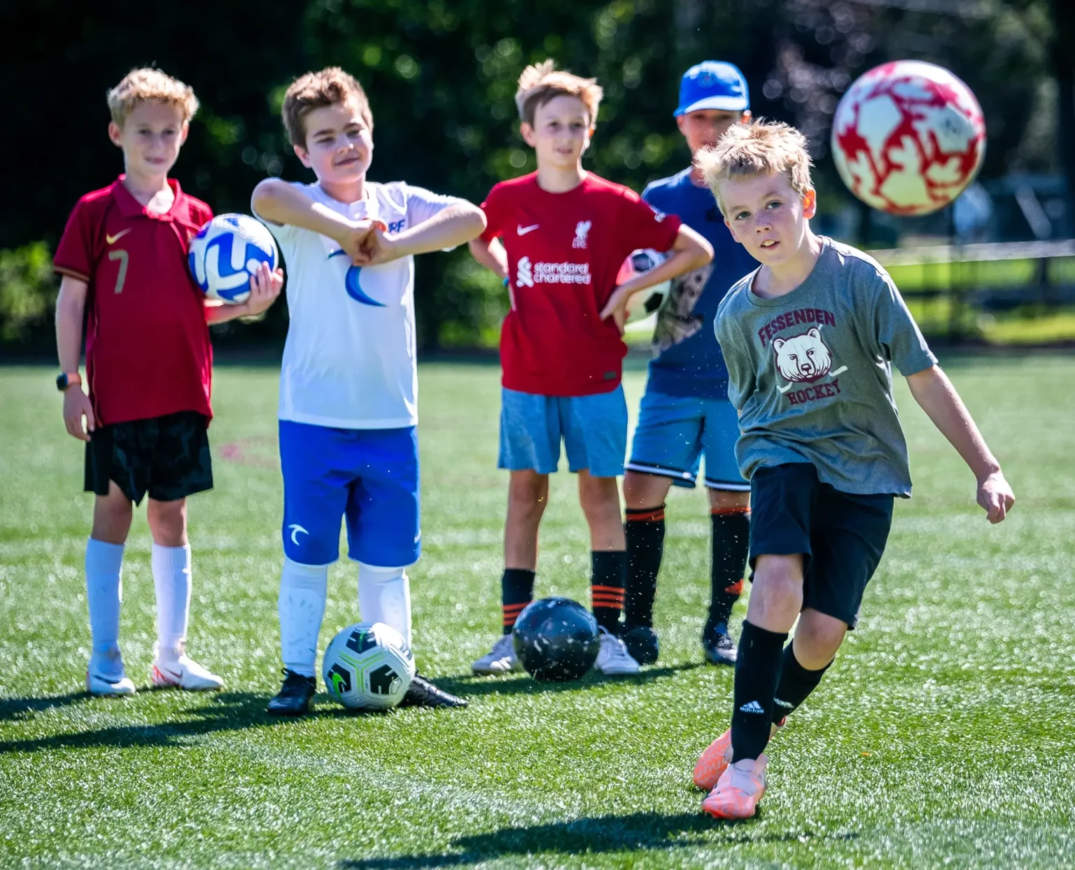 Fessenden Summer Camps Soccer Camp
