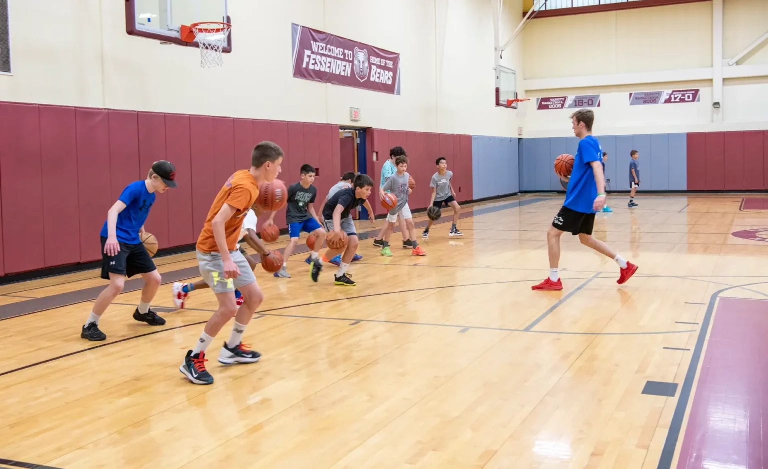 Fessenden Summer Camps Basketball Camp